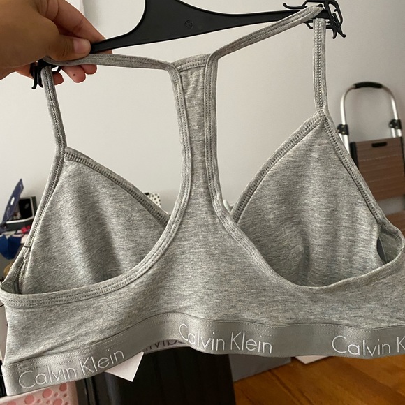 Grey Calvin Klein Bralette - Picture 2 of 3